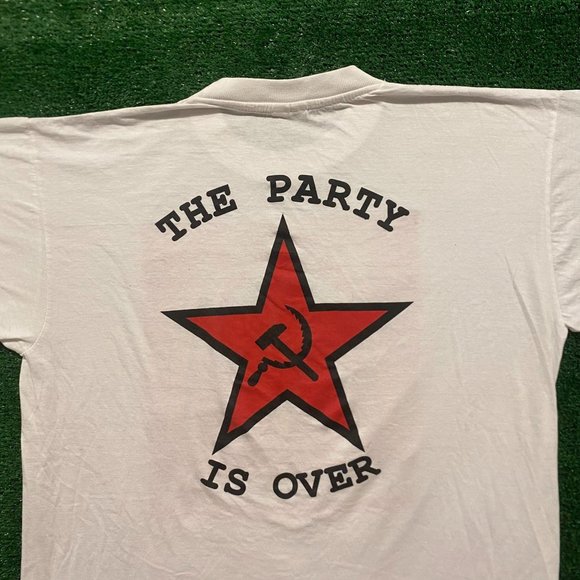 Lenin Communist Russia Vintage 90s Punk Parody T-Shirt - Picture 4 of 4